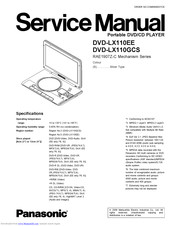 Panasonic DVD-LX110GCS Service Manual