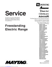Maytag CE38800AAQS Service Manual