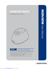 Navien COMFORT MATE EQH-20WUS Installation Instructions Manual