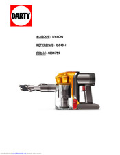 Dyson DC43H Operating Manual