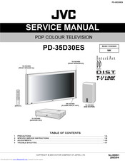 JVC PD-35D30ES Service Manual