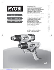 Ryobi EHG2020LCD Original Instructions Manual