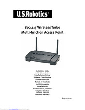 US Robotics USR5450 Installation Manual