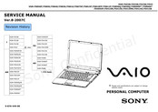 Sony VAIO VGN-FS415MR User Manual