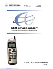 Motorola M3588 Service Manual