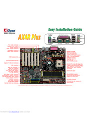 AOpen AX4R Plus Installation Manual