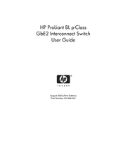 HP ProLiant BL p-Class GbE2 User Manual