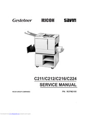 Ricoh C212 Service Manual