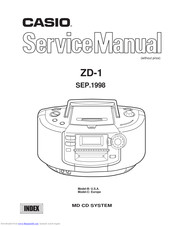 Casio ZD-1 Service Manual