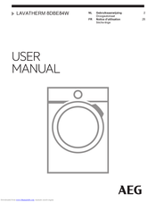 AEG LAVATHERM 8DBE84W User Manual