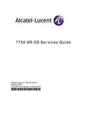 Alcatel-Lucent 7750 SR OS Service Manual