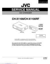 JVC CH-X1100J Service Manual