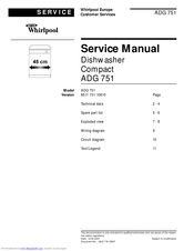 Whirlpool ADG 751 Service Manual