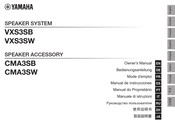Yamaha VXS3SW Owner's Manual