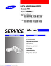 Samsung SMX-K40BP Service Manual