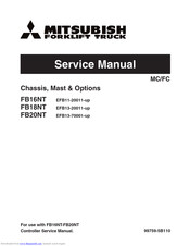 Mitsubishi FB20NT Service Manual