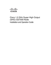 Cisco GS7000 Installation And Operation Manual