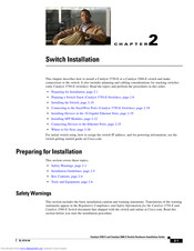 Casio Catalyst 3560-E Installation Manual