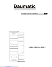 Baumatic BRCLO 3580 E Maintenance And User Manual