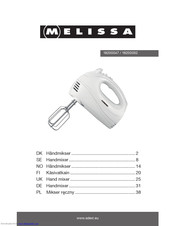 Melissa 16200052 Manual