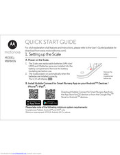 Motorola MBP84SN Quick Start Manual