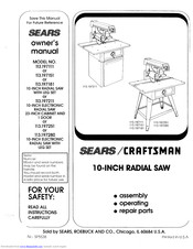 Sears 113.197181 Owner's Manual
