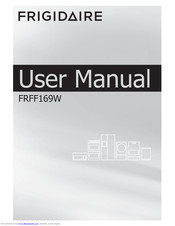 Frigidaire FRFF169W User Manual