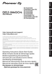 Pioneer DDJ-WEGO4 Operating Instructions Manual