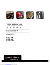 Henny Penny Evolution Elite EEG-163 Technical Manual