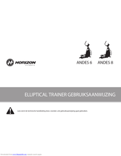 Horizon Fitness ANDES 6 Manual