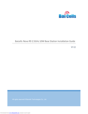 Bai cells Nova R9 Installation Manual