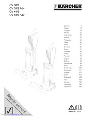 Kärcher CV 48/2 Operating Manual