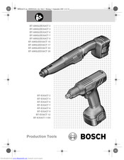 Bosch 3 Manual