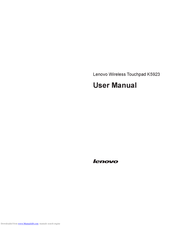 Lenovo K5923 User Manual