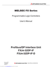 Mitsubishi FX2N-32DP-IF-D User Manual