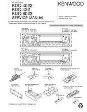 Kenwood KDC-6023 Service Manual