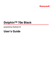 Honeywell Dolphin 70e Black User Manual