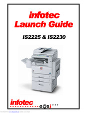 Infotec is2230 Launch Manual