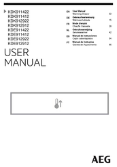 AEG KDE912922 User Manual