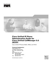 Cisco Unified 7912G Administration Manual