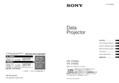 Sony VPL-FX500L Quick Reference Manual