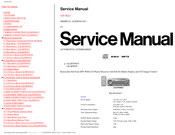 Panasonic CQDF903U - Sirius® Radio-Ready CD Receiver Service Man
