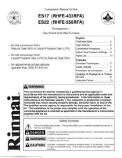 Rinnai ES17 Conversion Manual