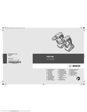 Bosch PSB Original Instructions Manual