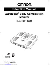 Omron HBF-206IT Instruction Manual