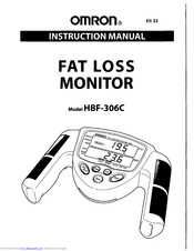 Omron HBF-306 Instruction Manual