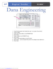 HP 9100C Digital Sender User Manual