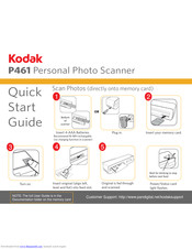 Kodak P461 Quick Start Manual