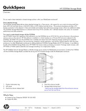 HP D2200sb Quickspecs