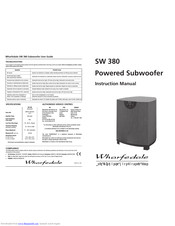 Wharfedale Pro SW 380 Instruction Manual